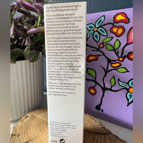 NIB No7 Early Defence GLOW ACTIVATING Serum 30ml - Picture 5 of 5